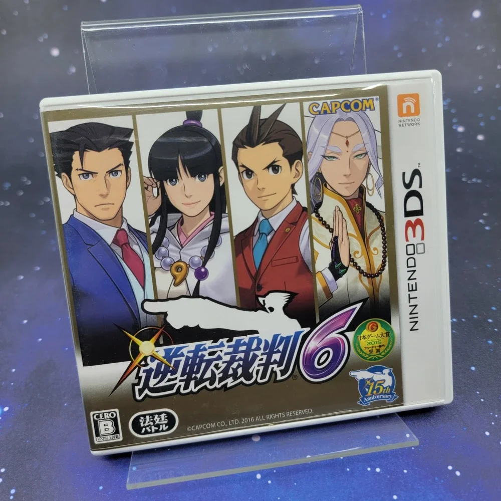 Phoenix Wright Ace Attorney 6 (Nintendo 3DS) Japanese Video Game 1716
